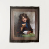 Tenture Le Casse-Croûte par Léon-Jean-Basile Perrault (Devant)