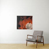 Tenture Le cauchemar de la lune sanglante d'Halloween (En situation (horizontale))