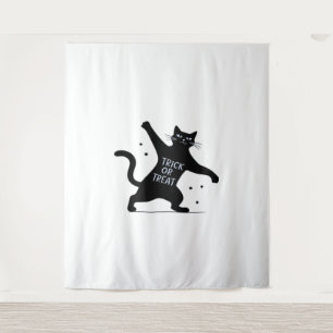 Tenture Le Chat Noir Dancing Spooktacular Trick-or-Trea