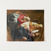 Tenture Le Christ chez Marthe et Marie (Devant (Horizontal))