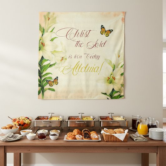 Tenture Le Christ est ressuscité