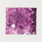 Tenture Le cristal violet (Devant (Horizontal))