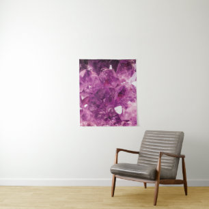Tenture Le cristal violet