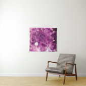 Tenture Le cristal violet (En situation (horizontale))