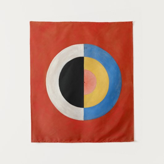 Tenture Le Cygne, No.17 par Hilma af Klint (Devant)