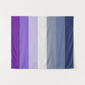 Tenture Le drapeau de la fierté butch lesbienne de Slipper (Devant (Horizontal))