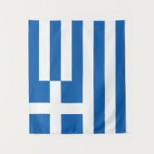 Tenture Le drapeau de la Grèce (Devant)