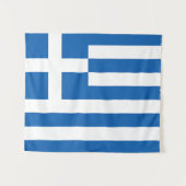 Tenture Le drapeau de la Grèce (Devant (Horizontal))