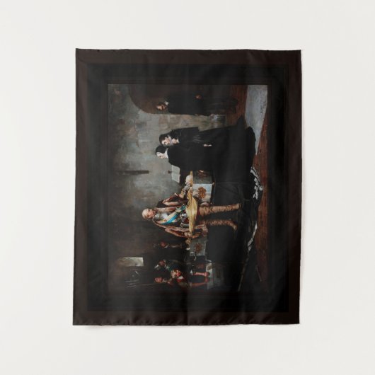 Tenture Le duc Karl insulte le cadavre de Klaus Fleming (Devant)