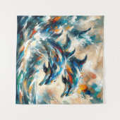 Tenture Le duo dynamique d'Ocean (Devant (Horizontal))