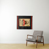 Tenture Le Étiquette Pale Ale de M. Molotov (En situation (horizontale))