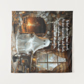 Tenture Le fantôme d'Ember Hollow Halloween (Devant (Horizontal))