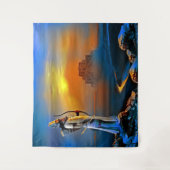 Tenture Le guerrier (Devant)