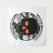 Tenture Le guerrier du crâne (Devant (Horizontal))