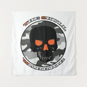 Tenture Le guerrier du crâne