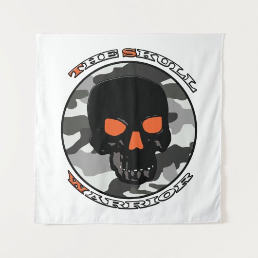 Tenture Le guerrier du crâne (Devant)