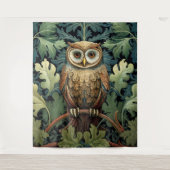 Tenture Le hibou sur un chêne (Devant)