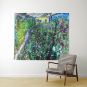 Tenture Le Jardin de l'Asile à Saint-Rémy, Van Gogh (En situation (horizontale))