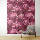 Tenture Le jardin de Magnolia (En situation)