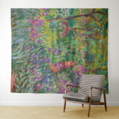 Tenture Le Jardin Iris De Giverny By Claude Monet (En situation (horizontale))