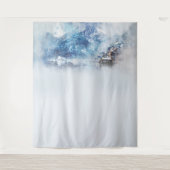 Tenture Le lac Winter Mountain (Devant)