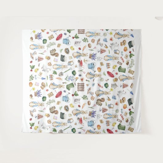 Tenture Le lapin Peter (Devant (Horizontal))