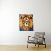 Tenture Le lion (En situation)