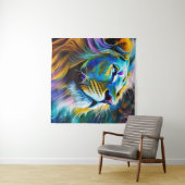 Tenture Le Lion, Roi De Tous Les Chats (En situation (horizontale))