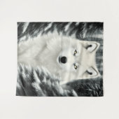 Tenture Le Loup Blanc (Devant (Horizontal))