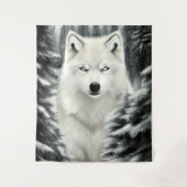 Tenture Le Loup Blanc (Devant)