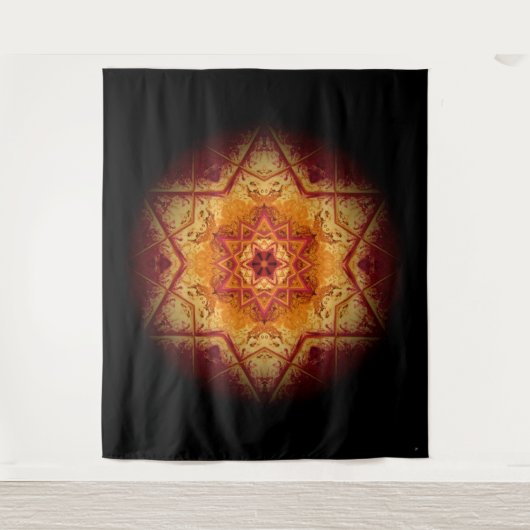 Tenture Le marbre du diable - motif (Devant)