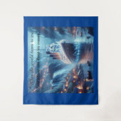 Tenture Le miroir gelé (Devant)