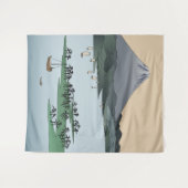 Tenture Le Mont Fuji (Devant (Horizontal))