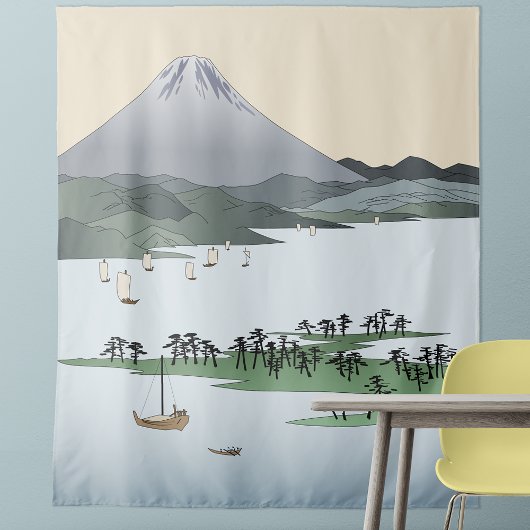 Tenture Le Mont Fuji