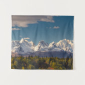 Tenture Le mont McKinley | Alaska (Devant (Horizontal))