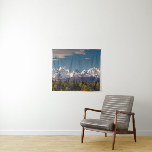 Tenture Le mont McKinley | Alaska (En situation (horizontale))