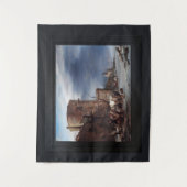 Tenture Le Mur de la ville de Haarlem en hiver (Devant)