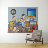 Tenture Le paradis des rebelles (En situation (horizontale))