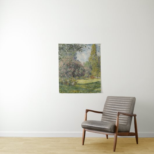 Tenture Le Parc Monceau - Claude Monet (En situation)