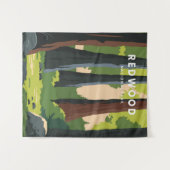 Tenture Le parc national de Redwoods (Devant (Horizontal))