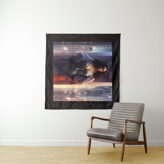 Tenture Le passage d'une ère par Xzendor7 (En situation (horizontale))