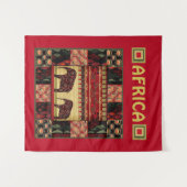 Tenture Le patchwork africain (Devant (Horizontal))