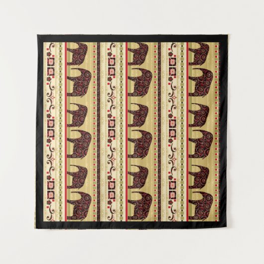 Tenture Le patchwork africain (Devant (Horizontal))