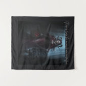 Tenture Le Petit Chaperon Rouge Sombre (Devant (Horizontal))