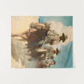 Tenture Le Petit Posse commence son voyage (Devant (Horizontal))