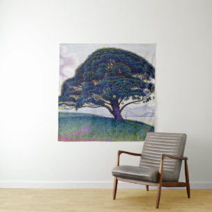 Tenture Le Pin Bonaventure, Peinture à l'huile, Paul Signa