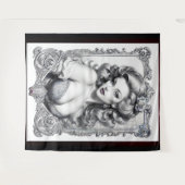 Tenture Le plaisir est mon nom moyen AI Concept Art par Xz (Devant (Horizontal))