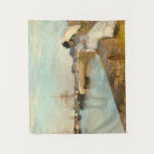 Tenture Le port de Lorient par Berthe Morisot (Devant)