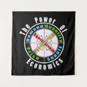 Tenture Le pouvoir de l'économie (Devant)