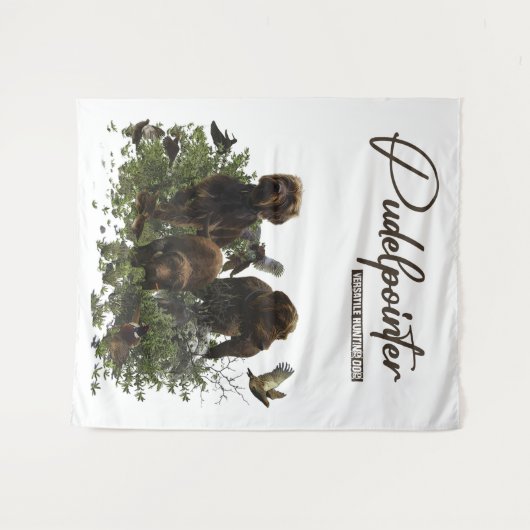 Tenture Le Pudelpointer (Devant (Horizontal))